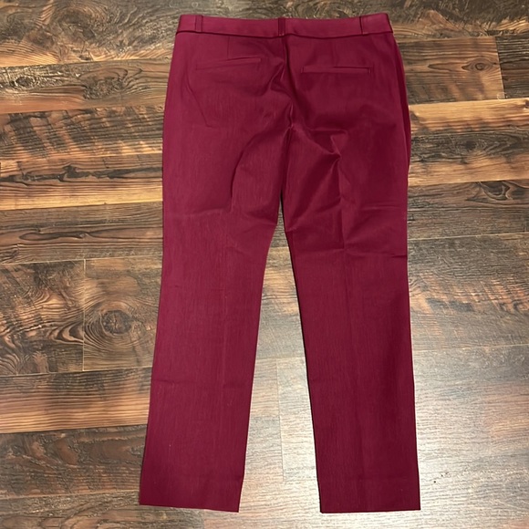 Banana Republic Wine color Sloan dress pants 6 petite - Picture 4 of 5